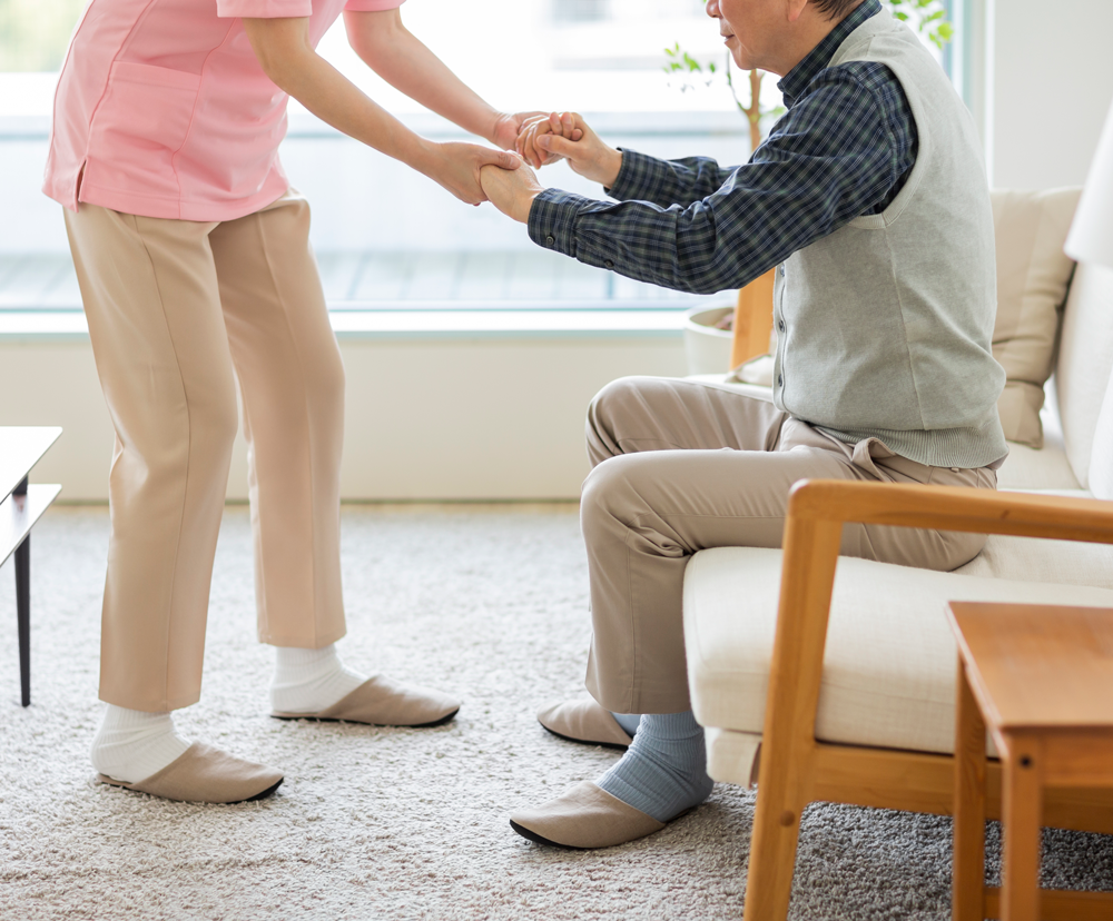 介護保険の訪問リハビリとの併用も可能